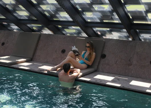 Skypool in Südtirol: Hotel Lamm